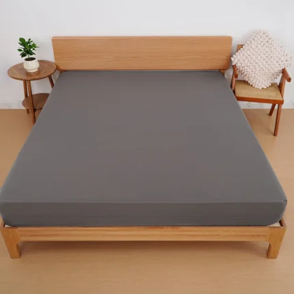 Grey Waterproof Bedding Protector – FC4